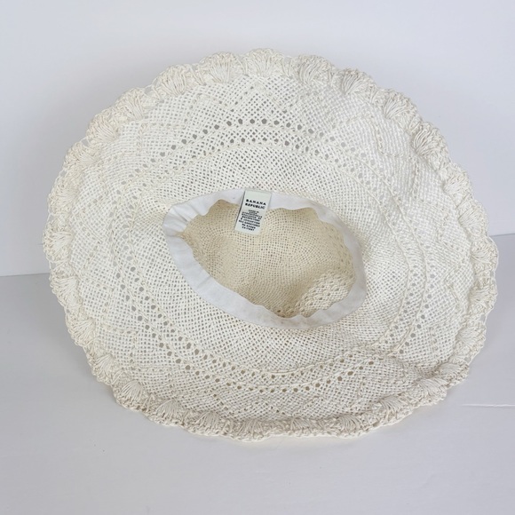Banana Republic Straw Floppy Sun Hat - Picture 4 of 7